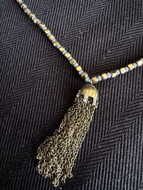Unique Delicate Gold Bar & Bids Dangle Women Necklace